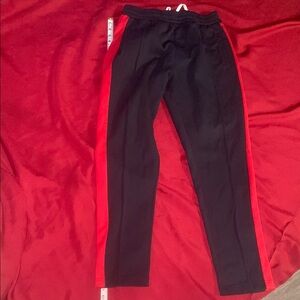rag & bone Black and Red Men Pants